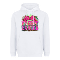 White fight cancer Heavyweight Hoodie - BarkalooDesign