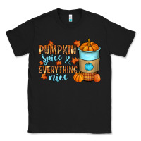 Black Pumpkin spice and everything nice Classic Tee - RanaPortraitStore