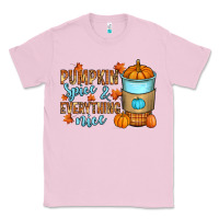 Bubblegum Pink Pumpkin spice and everything nice Classic Tee - RanaPortraitStore