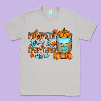 Pumpkin Spice And Everything Nice Classic Tee Designed By Ranaportraitstore