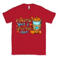 Red Pumpkin spice and everything nice Classic Tee - RanaPortraitStore