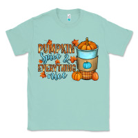 Seafoam Pumpkin spice and everything nice Classic Tee - RanaPortraitStore