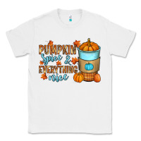 White Pumpkin spice and everything nice Classic Tee - RanaPortraitStore
