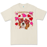 Bone Valentines day  beagle Premium Tee - RanaPortraitStore