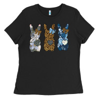 Black Easter Bunnies Ladies Tee - Bettercallsaul