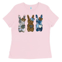 Bubblegum Pink Easter Bunnies Ladies Tee - Bettercallsaul