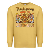 Thanksgiving With My  Gnomies Premium Sweatshirt | Teevron