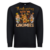 Black thanksgiving with my  gnomies Premium Sweatshirt - BarkalooDesign