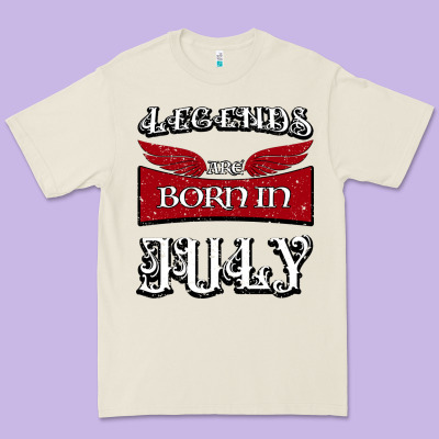 Legends Are Born In July Premium Tee Designed By Bettercallsaul