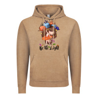 Vintage Coffee Be the light Vintage Hoodie - CowGirlArtShop