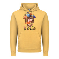 Vintage Mustard Be the light Vintage Hoodie - CowGirlArtShop