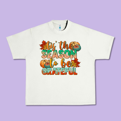Tis The Season To Be Grateful Urban Heavy Tee Designed By Cowgirlartshop
