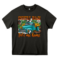 Asphalt country roads take me home old western truck Heavy Core Tee - Jasminsmagicworld