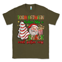 Army Green torn between lookin' like a snack and eatin' one Classic Tee - texasbilliewilder