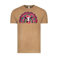 Vintage Camel valentines day pink gemstones baby calf rainbow Vintage Tee - Jasminsmagicworld
