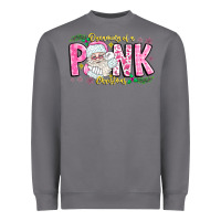 Storm dreaming of a pink christmas Heavyweight Sweatshirt - CowhideDigitalArt