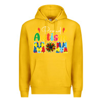 Lemon Proud Autism Mom sunflower Premium Hoodie - CowhideDigitalArt