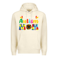 Sandshell Proud Autism Mom sunflower Premium Hoodie - CowhideDigitalArt