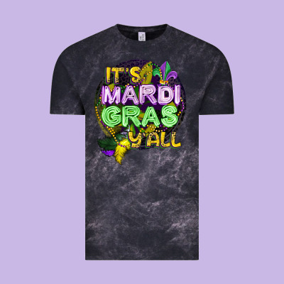 Its Mardi Gras Yall Vintage Tee Designed By Cowgirlartshop