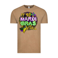 Vintage Coffee its mardi gras yall Vintage Tee - CowGirlArtShop