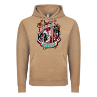 Let's Go Girl's Cowboy Boots Vintage Hoodie | Teevron