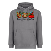 Storm peace love Christmas Heavyweight Hoodie - BarkalooDesign