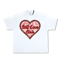 White self love club valentine's day Urban Heavy Tee - RanaPortraitStore