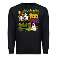 Black too cute too spook Premium Sweatshirt - BarkalooDesign