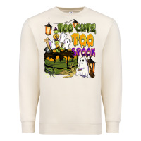 Sandshell too cute too spook Premium Sweatshirt - BarkalooDesign