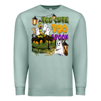 Seafoam too cute too spook Premium Sweatshirt - BarkalooDesign