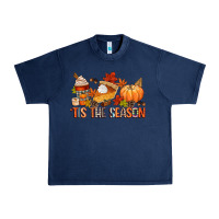 Navy tis the season Urban Heavy Tee - CowGirlArtShop