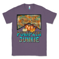 Lavender Pumpkin junkie Classic Tee - NancyCooperArtShop