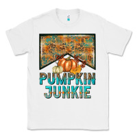 White Pumpkin junkie Classic Tee - NancyCooperArtShop