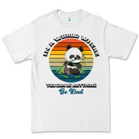 White In a world where you can be anything be kind Premium Tee - Bettercallsaul