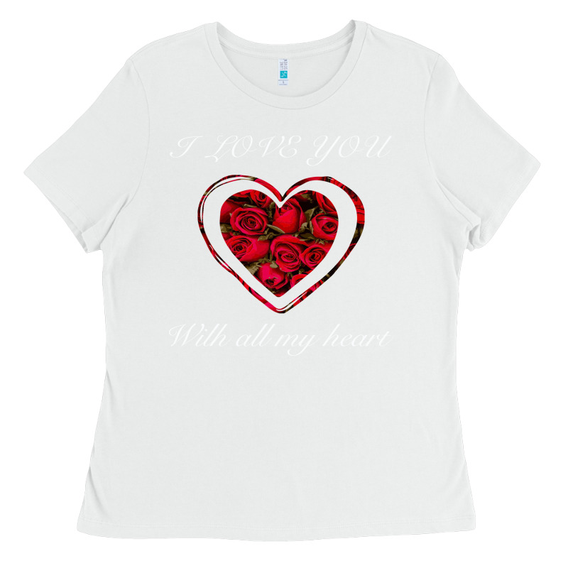 I Love You With All My Heart Ladies Tee by Bettercallsaul | Teevron