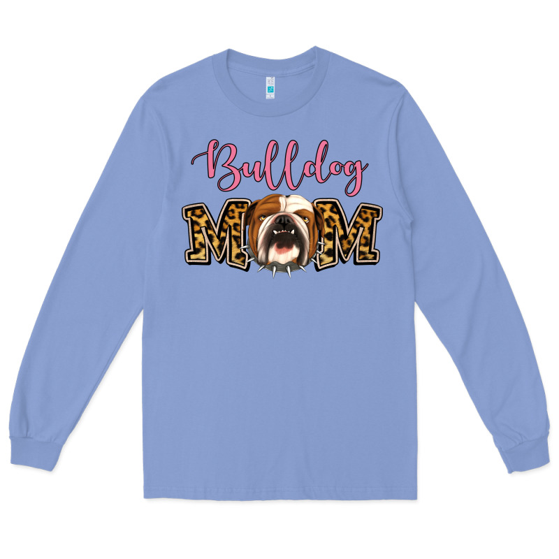 Bulldog Mom Long Sleeve Tee by Jasminsmagicworld | Teevron