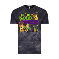 Cloud Black let the good times roll Vintage Tee - CowGirlArtShop