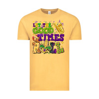 Vintage Mustard let the good times roll Vintage Tee - CowGirlArtShop