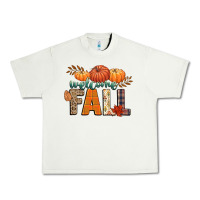 Pistachio welcome fall Urban Heavy Tee - CowGirlArtShop