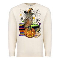 Sandshell halloween owl Premium Sweatshirt - BarkalooDesign