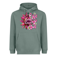 Sage breast cancer sunflower Heavyweight Hoodie - BarkalooDesign