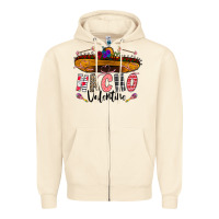 Sandshell festive sombrero and nacho art Zipper Hoodie - CowhideDigitalArt
