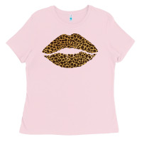 Bubblegum Pink leopard lips Ladies Tee - Bettercallsaul