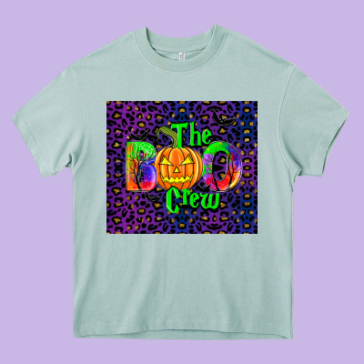 The Boo Crew Tumbler Heavy Core Tee Designed By Jahusdesignshop