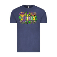 Vintage Denim happy mardi gras yall Vintage Tee - CowGirlArtShop