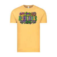 Vintage Mustard happy mardi gras yall Vintage Tee - CowGirlArtShop