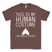 Chestnut moth easy halloween human costume insect owlet diy gift t shirt Classic Tee - trangStudio