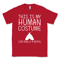 Red moth easy halloween human costume insect owlet diy gift t shirt Classic Tee - trangStudio