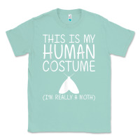Seafoam moth easy halloween human costume insect owlet diy gift t shirt Classic Tee - trangStudio