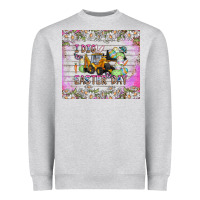 Heather Grey I Dig Easter Day Heavyweight Sweatshirt - CowhideDigitalArt